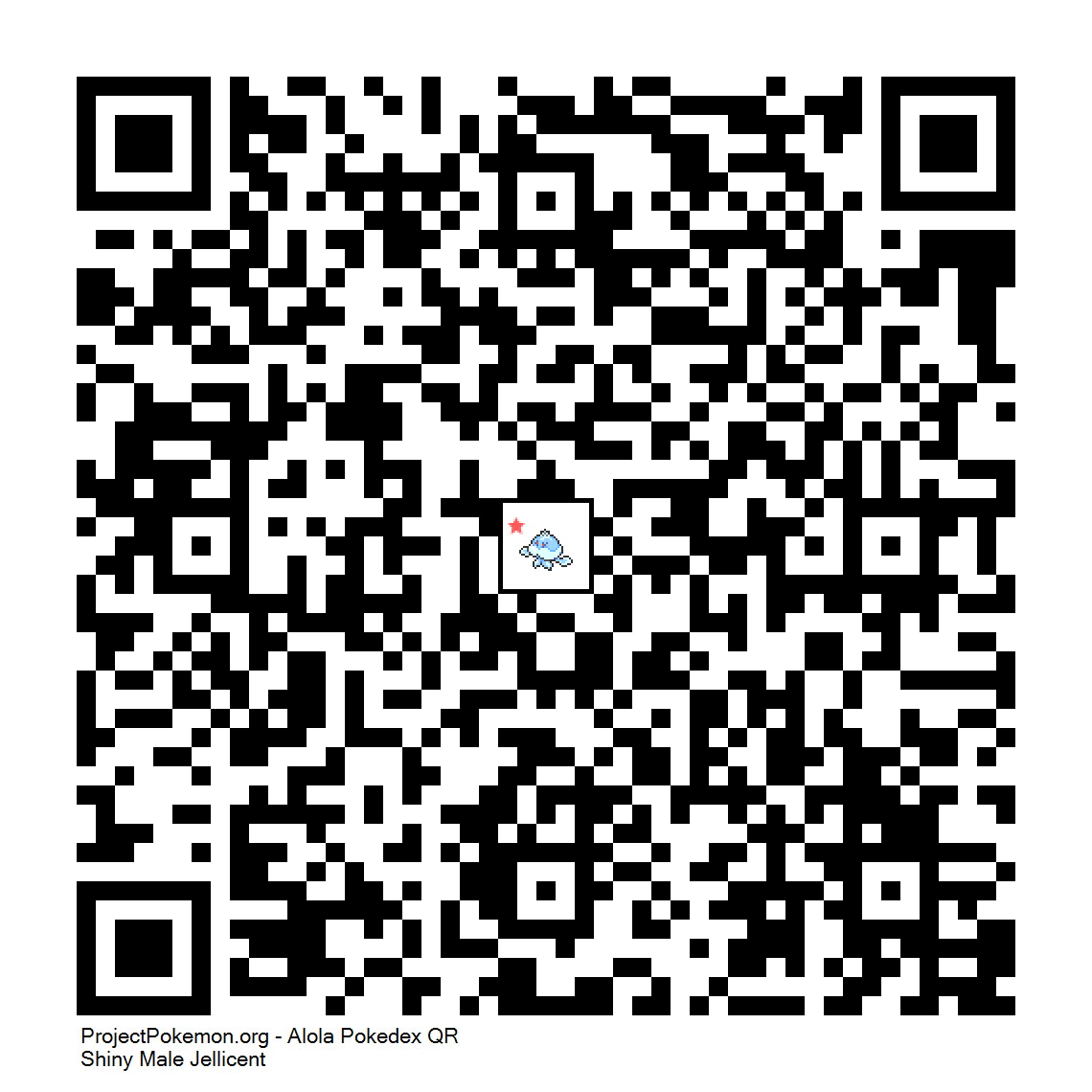 Cdigo QR de Jellicent variocolor